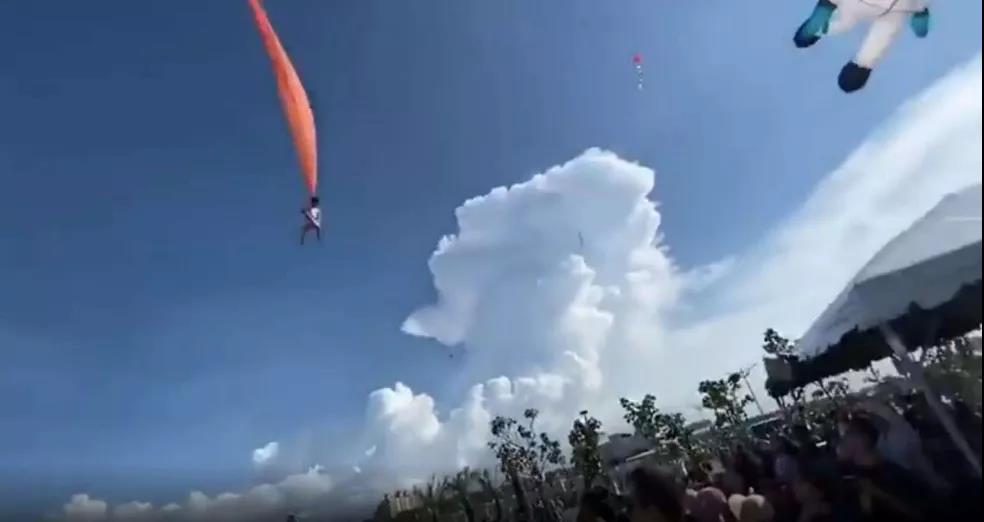 全国新闻速览8月31日星期一，农历七月十三（女童被风筝缠卷飞至半空）
