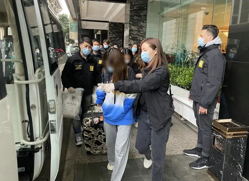 8名澳门男女被抓，29名内地女子被调查